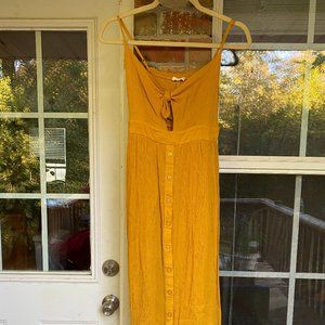 Mustard Midi Dress